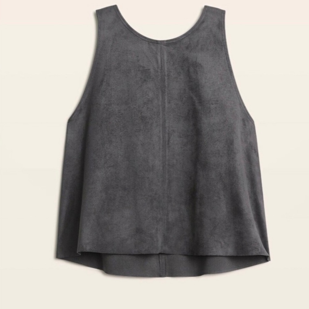 Aritzia Wilfred Vegan Suede Top